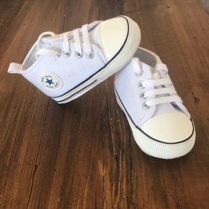 White Baby Sneakers (size 2)